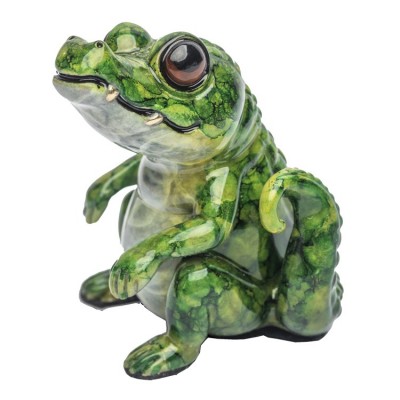 Mini Seated Gator | Solid Bronze image