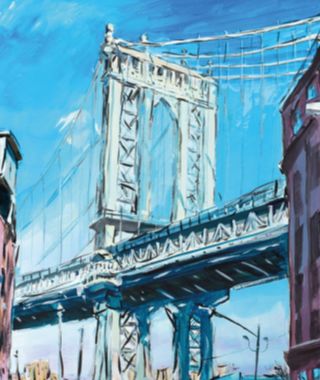 Manhattan Bridge, Downtown New York (2016) | Bob Dylan image