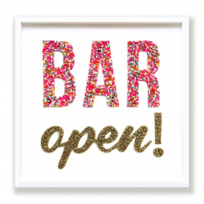 Bar Open | Mixed Media Original image