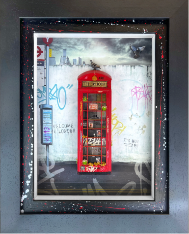 Collect Call Rule Britannia  | 3D Wall Sculpture image