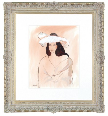 Girl In Feathered Hat (Henri Matisse) - John Myatt image