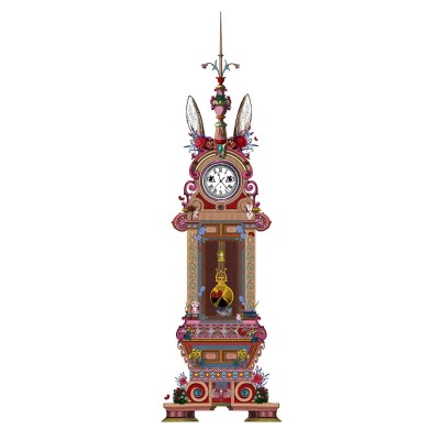 Grandmother Wonderland Clock | Kristjana S Williams image