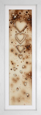 Heart Connection | Boutique Cream Original | 28.5" x 10.5" Framed | Kealey Farmer  image