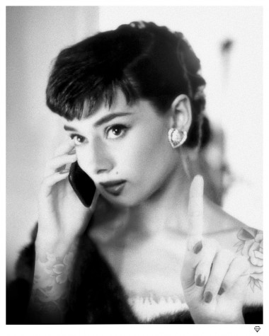 Audrey Hepburn Selfie | JJ Adams image