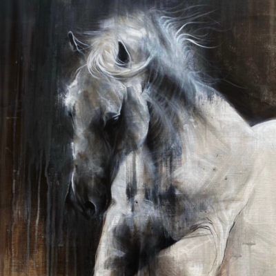 Free Spirit | Original Oil on Linen  32.5" x 39" Framed | Keith Maiden image