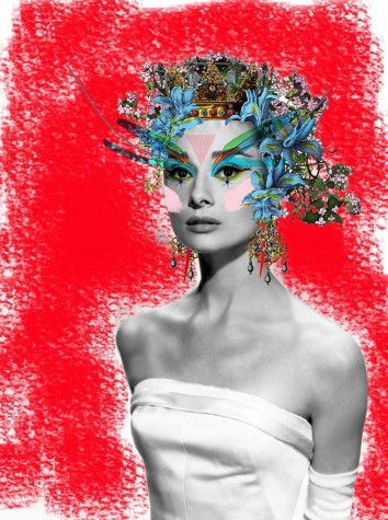 Audrey Hepburn in Tecno Colour | Kristjana S Williams image