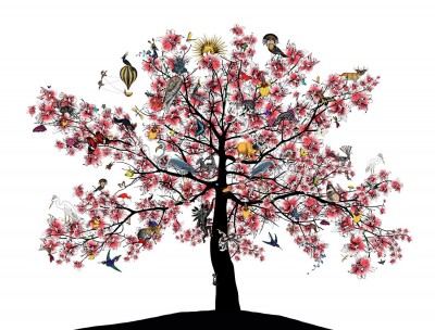 Bleika Sakura Candy Floss Tree | Kristjana S Williams image