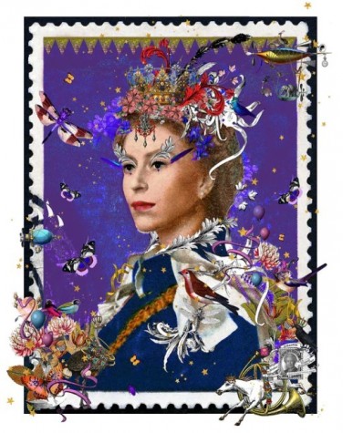 Drottning Elizabeth Platinum (Purple) | Kristjana S Williams   image