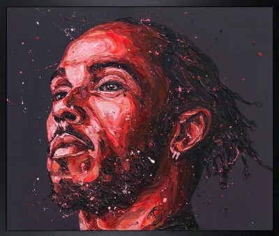 Lewis - In Red | Official F1 Artist image