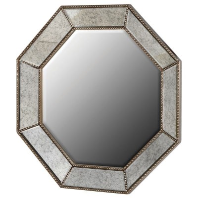 Octagon Champagne Wall Mirror  image