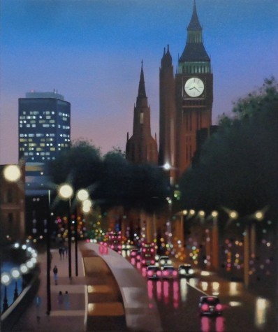 Parliament Night - Original | Neil Dawson image