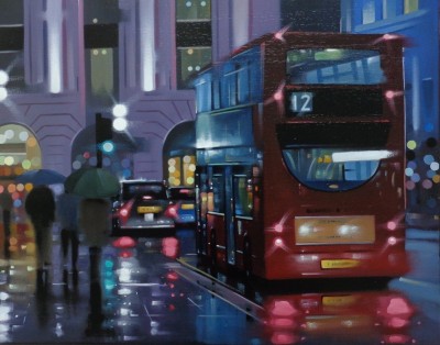 Rainy Night - Original | Neil Dawson image