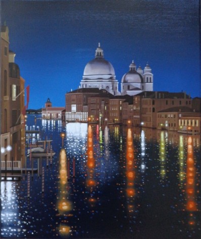 Reflections on The Grand Canal - Original | Neil Dawson image