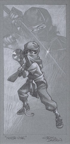 Ninja Star (Samurai - Sketch) | Craig Davison image