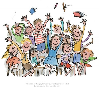 Never Do Anything By Halves | Sir Quentin Blake image