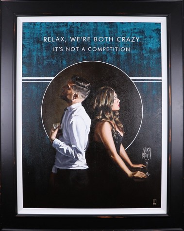Relax, We're Both Crazy - Original | Richard Blunt image