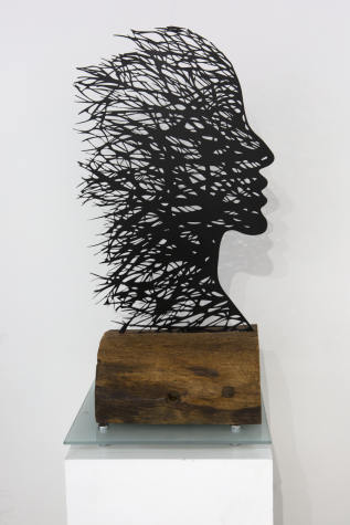 Gaia Steel Sculpture Small - Original | Steven Lovatt image