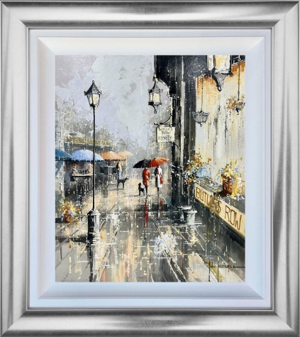 The Old Street | Original Framed Size  30" x 33" | John Horsewell image