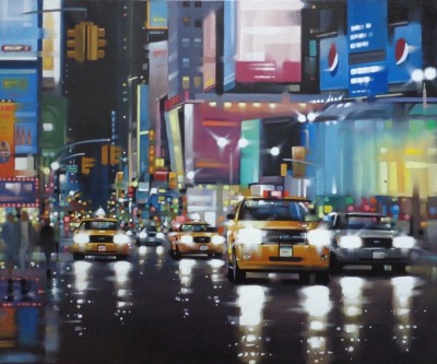 Times Square Traffic | Neil Dawson Original image