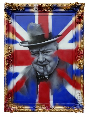 Neve Give Up (Winston Churchill) | Ghost image
