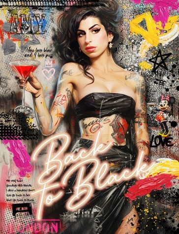 Back To Black | Amy Winehouse | Size Options | Zee  image