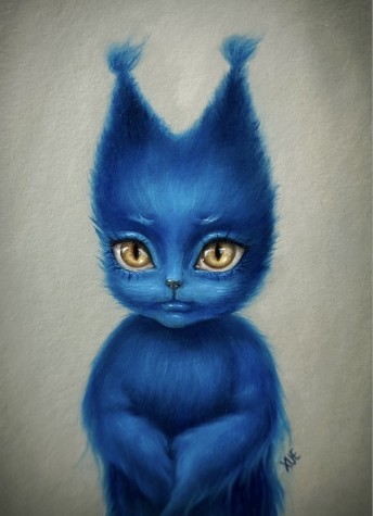 Bluey | Limited Edition Print | Image Size 8" x 10" | Xue Wang image