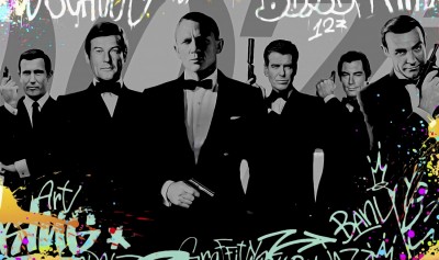 Good Evening Mr Bond | Image Size 23.5" x 39.5" image