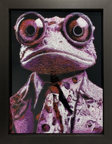 Freddy | Original | 27.5" x 35" Framed Original | Zalini image