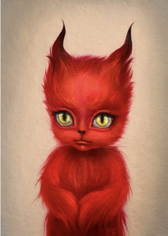 Lucifur | Image size 8" x 10" | Xue Wang image