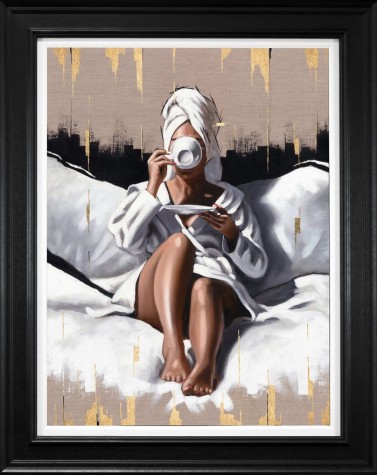 Me Time | Original | 41" x51" Framed | Richard Blunt image