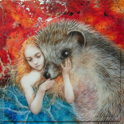 Autumn Fae | Framed size 24'' x 24'' | Kerry Darlington  image