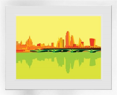 St Pauls to The City | Canvas and Paper Editions image