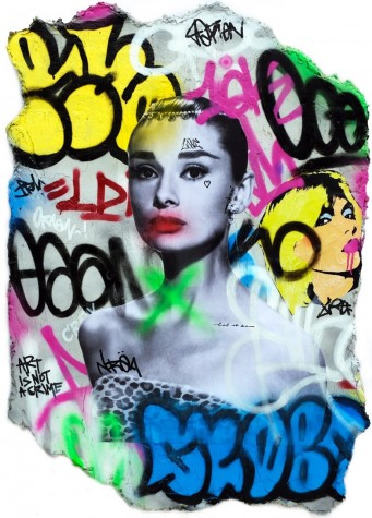 Art Is Not A Crime (Audrey Hepburn) | Ghost image