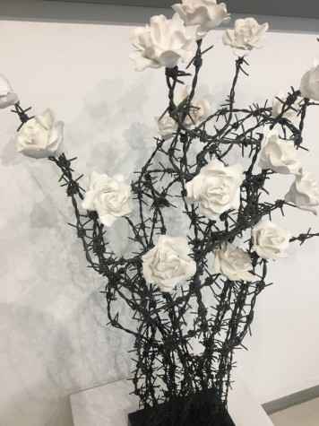 Bouquet Of Barbed Wire - Commissionable Original Sculpture image