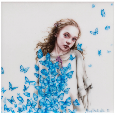 Wendy Darling | Framed 19.5'' x 19.5'' | Kerry Darlington image