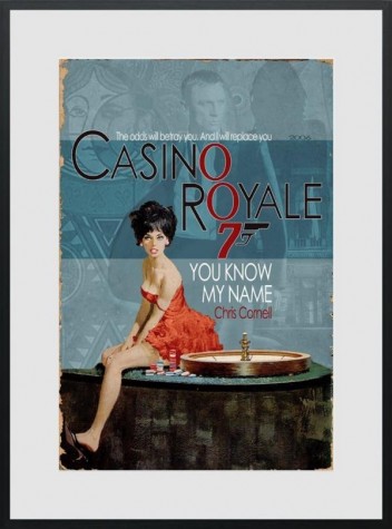 Casino Royale 2006 | Hand Embellished Print image